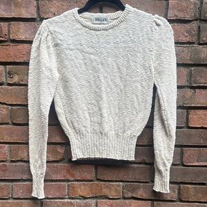 ROLLA'S Women's Textured Cream Sweater